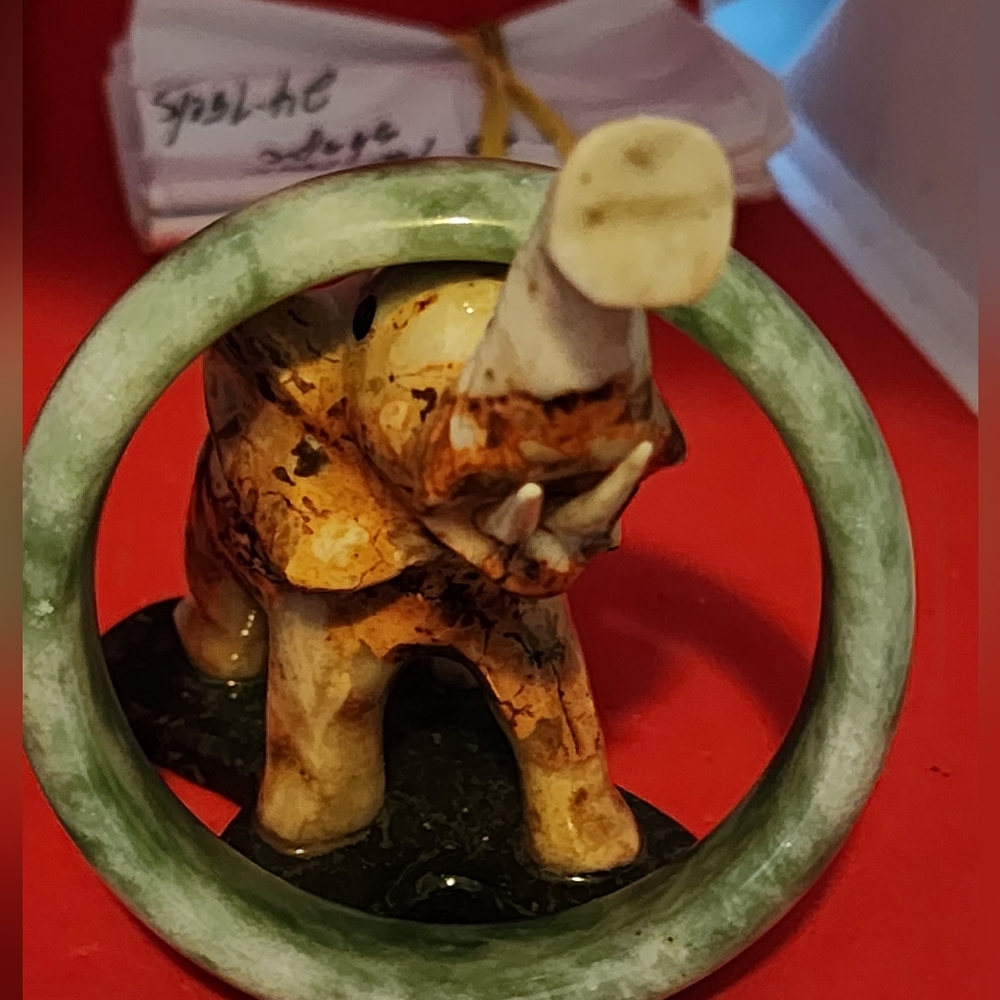 Jade Bangle - image 1